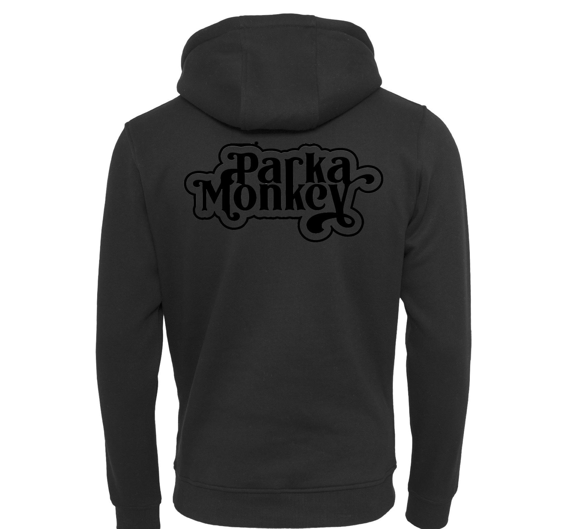 Classic Heavy Hoodie “Black” (Front & Back Logo)