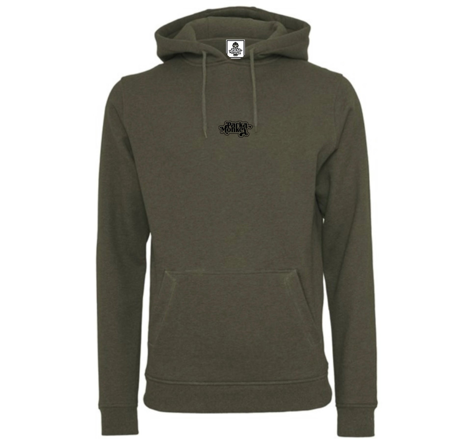 Classic Heavy Hoodie “Khaki”(Front Logo)