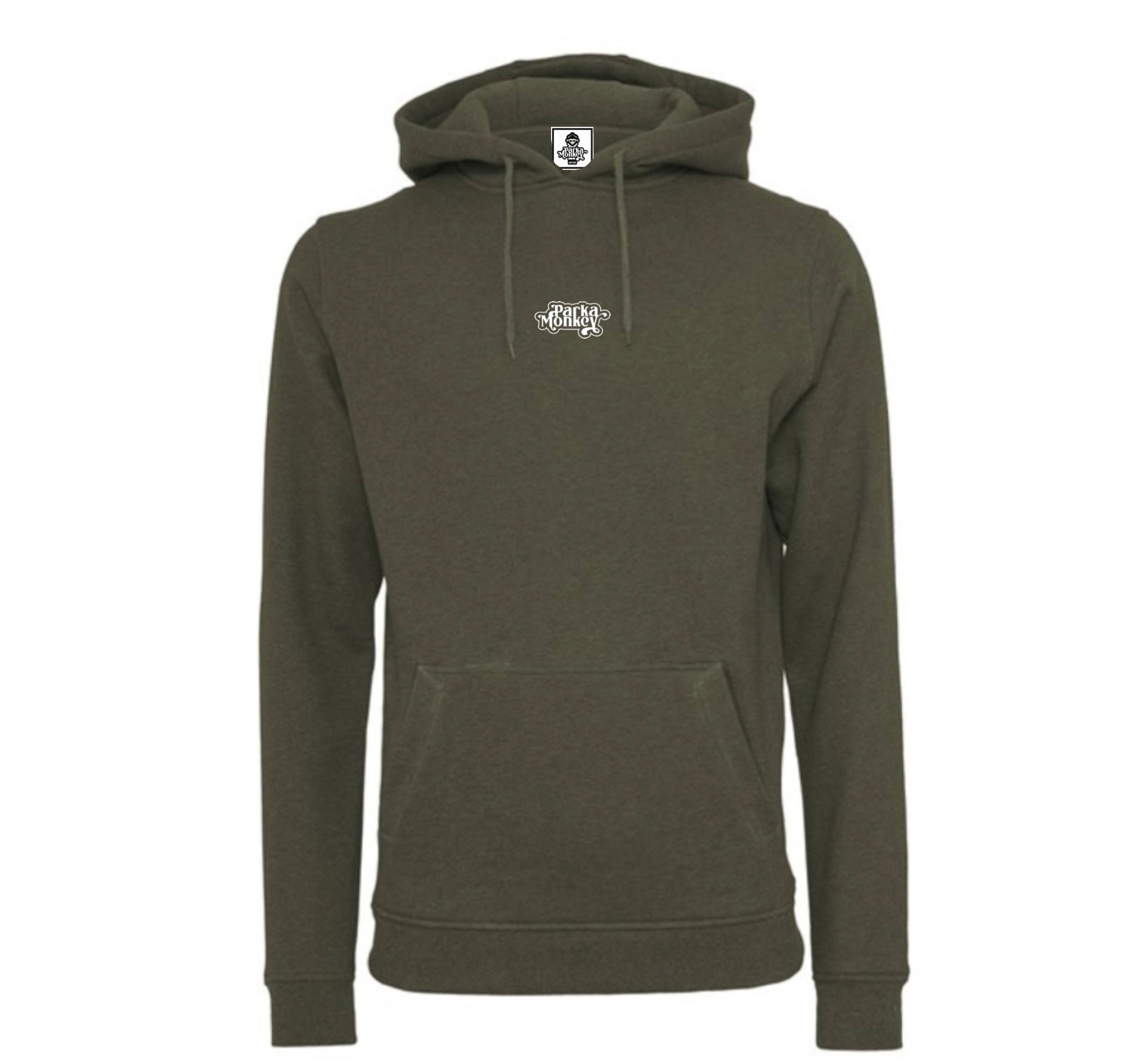 Classic Heavy Hoodie “Khaki”(Front Logo)